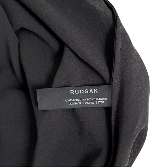 RUDSAK Dionne Sweater Sheer Back Black - Picture 7 of 17